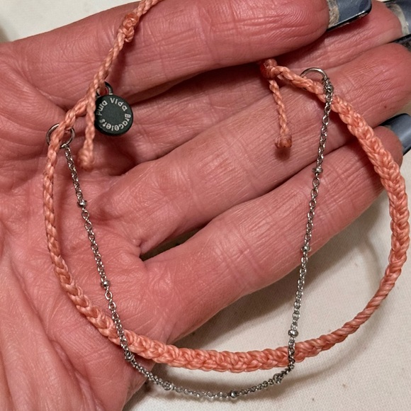 PURA VIDA Satellite Chain Anklet - Picture 3 of 3